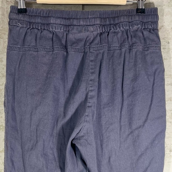 32 DEGREES COOL Linen Pull On Gray Pants Size Medium - Picture 7 of 9